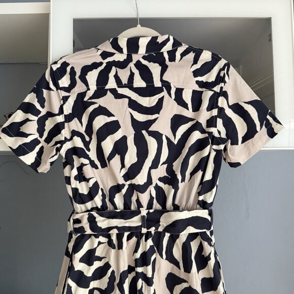 Mixed by Nasrin Zena Romper Shorts Playsuit Size S Belted - Picture 6 of 9